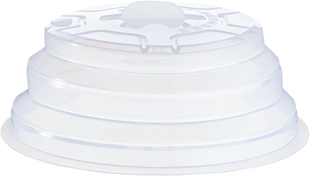 Microwave Plate Cover Microwave Splatter Cover Silicone Microwave Plate Cover Dish Covers for Microwave Oven Cooking Anti-Splatter Guard Lid