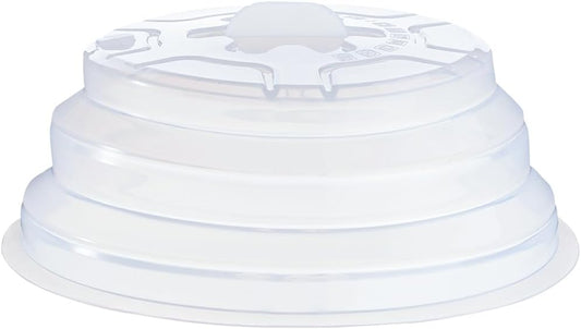Microwave Plate Cover Microwave Splatter Cover Silicone Microwave Plate Cover Dish Covers for Microwave Oven Cooking Anti-Splatter Guard Lid