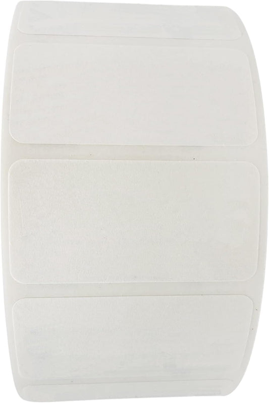 2x1 Dissolvable Food Labels, 500 Label Stickers, Bottle Labels for Storage Bins, Sticker Labels for Food containers, (500, Blank)