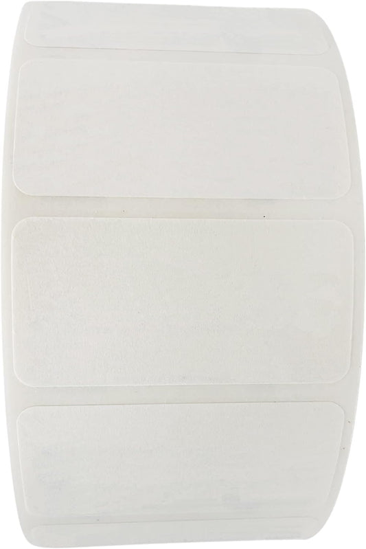 2x1 Dissolvable Food Labels, 1000 Label Stickers, Bottle Labels for Storage Bins, Sticker Labels for Food containers, (1000, Blank)