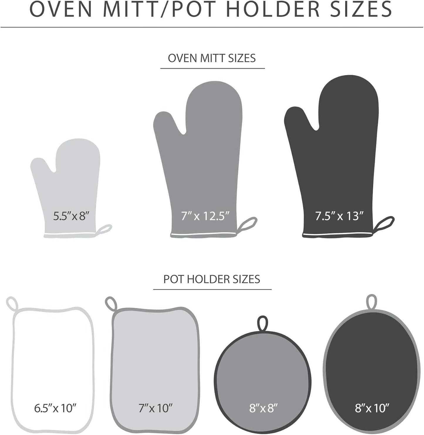 KitchenAid Asteroid Oven Mitt Set, Matcha Green 7"x12.5"