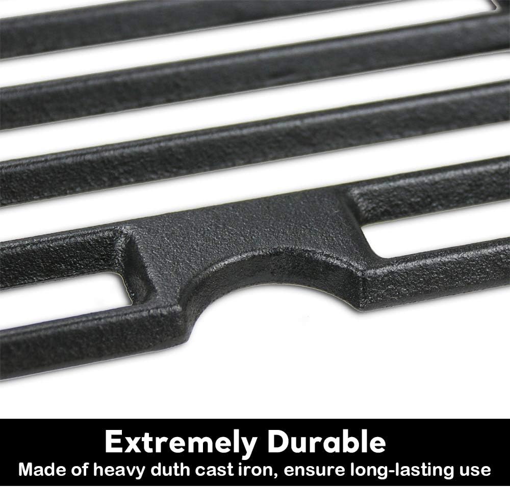 Uniflasy Cast Iron Cooking Grates for Dyna glo DGF493BNP DGF493PNP, Grill Grid Replacement Parts for Kenmore 146.23678310 146.16132110 146.16153110 146.20164510 146.23679310 146.23681310 146.23766310