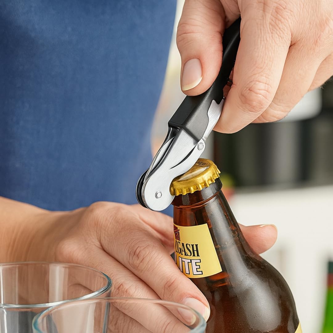 The Wine Chic Engraved Wine Key Corkscrew with Quote and Funny Sayings, Unique Back to School Gifts for Moms and Wine Lovers (Extra Credit Cabernet)