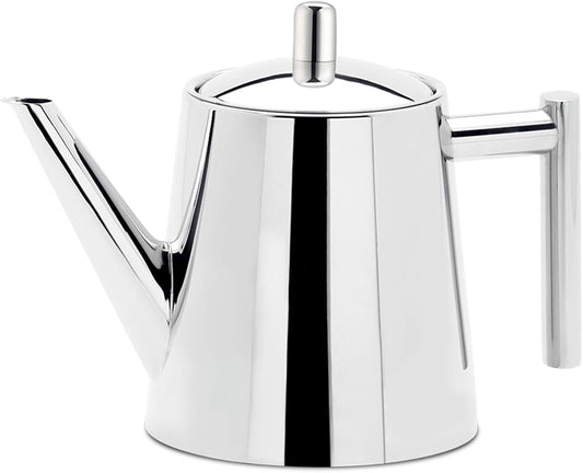 Easyworkz Stainless Steel Teapot With Removeable Infuser 50 oz (1500ml) Stovetop Tea Maker for Fruit Herbal and Infusion
