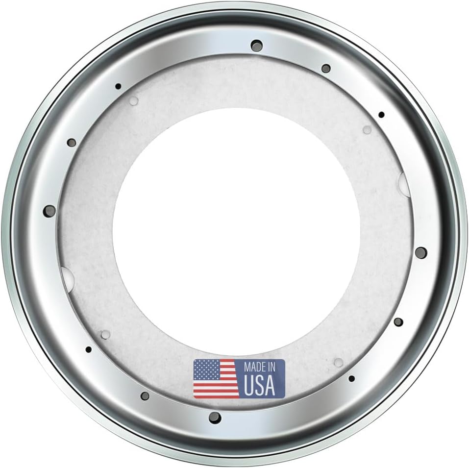 Lazy Susan Hardware, 12 inch, 1,000 lbs. Load Capacity, Pack of 25 Steel Lazy Susan Turntable Ball Bearing, by Woodpeckers