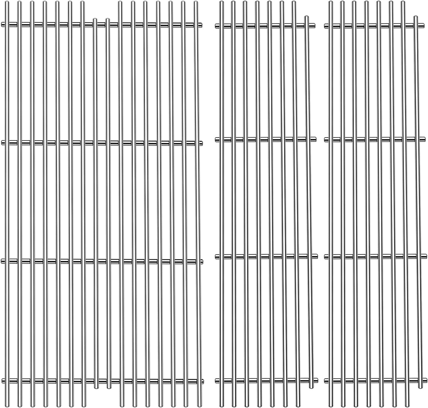 BBQ Grill Grates Parts for 54911 54921 Viking Grill VGBQ 30 in T Series,VGBQ 41 in T Series,VGBQ 53, VGBQ300T,VGBQ0302T,VGBQ3002RT,VGBQ4103RT,Stainless Steel Grid Accessories Replacement