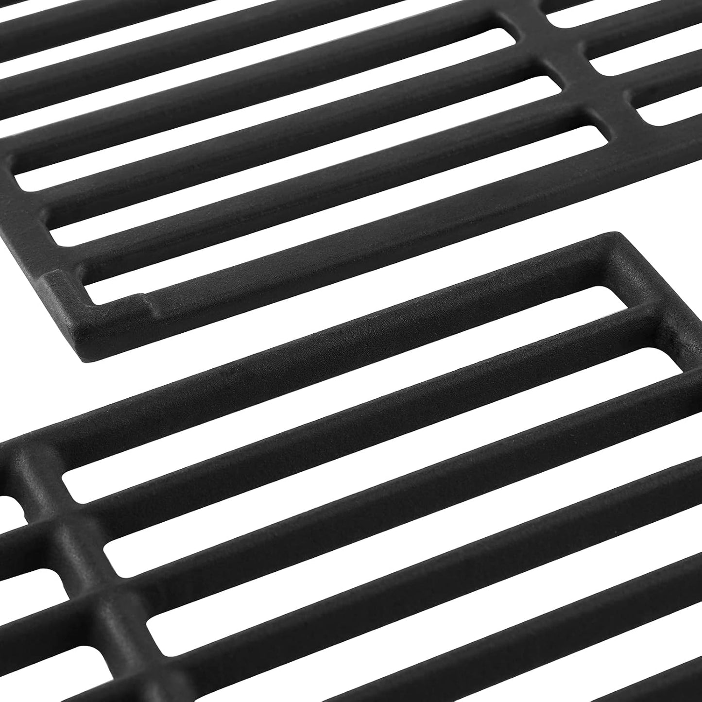 146.16142210 PG-40409SOLB Grill Grates Replacement Parts for Kenmore Gas Grill Parts 146.46372610 146.10016510 40900204 146.34461410 146.46366610 146.10017510 146.16198210 Cast Iron Cooking Grid 2 Pcs