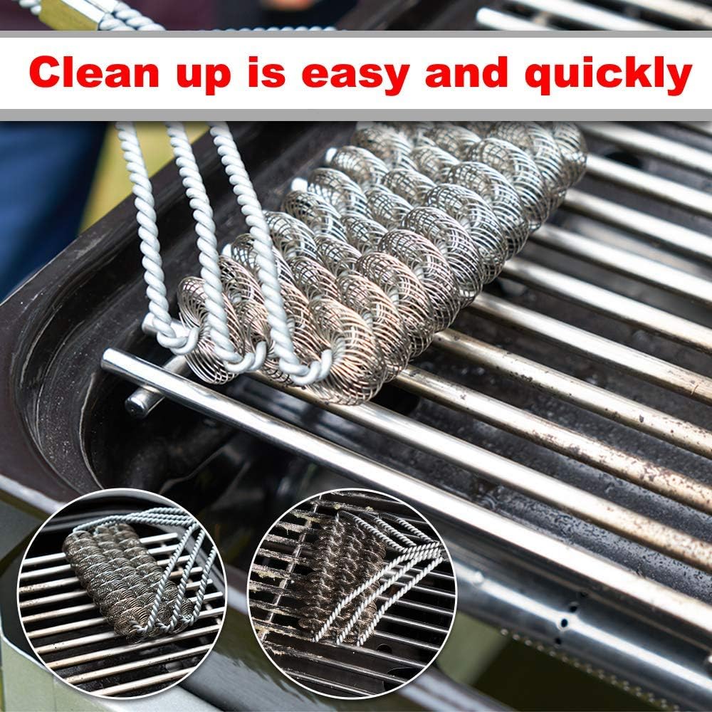 S591SC (3-Pack) 19 1/4" Stainless Steel Wire Cooking Grid Grates Replacement for Brinkmann, Charmglow and Jenn Air 720-0337,720-0512,Kirkland 720-0193 720-0432,720-0025, 720-0108