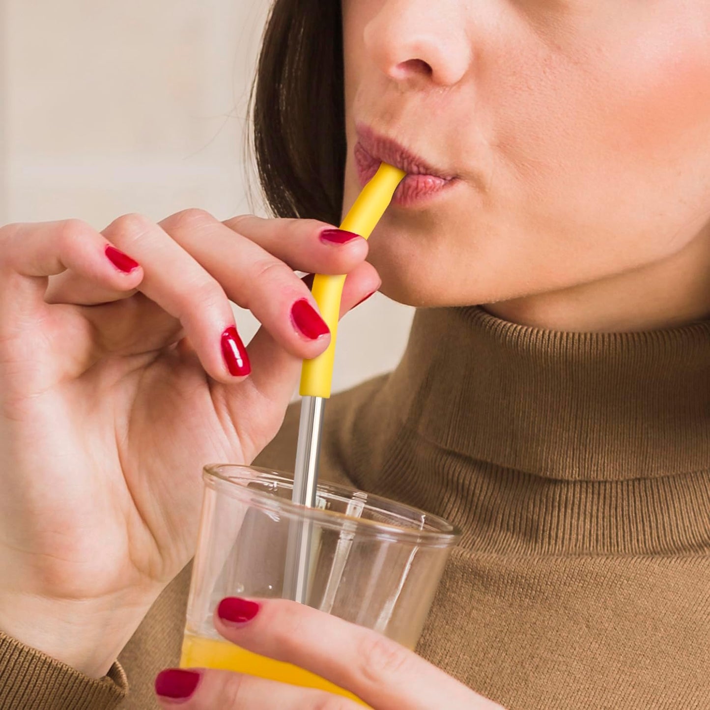 30 oz Straight Metal Straws with Silicone Tip for 30 oz Tumbler, 6 Pcs Stainless Steel Reusable Drinking Metal Straw for YETI, STANLEY, US Acrylio, BJPKPK, Simple Modern and so on