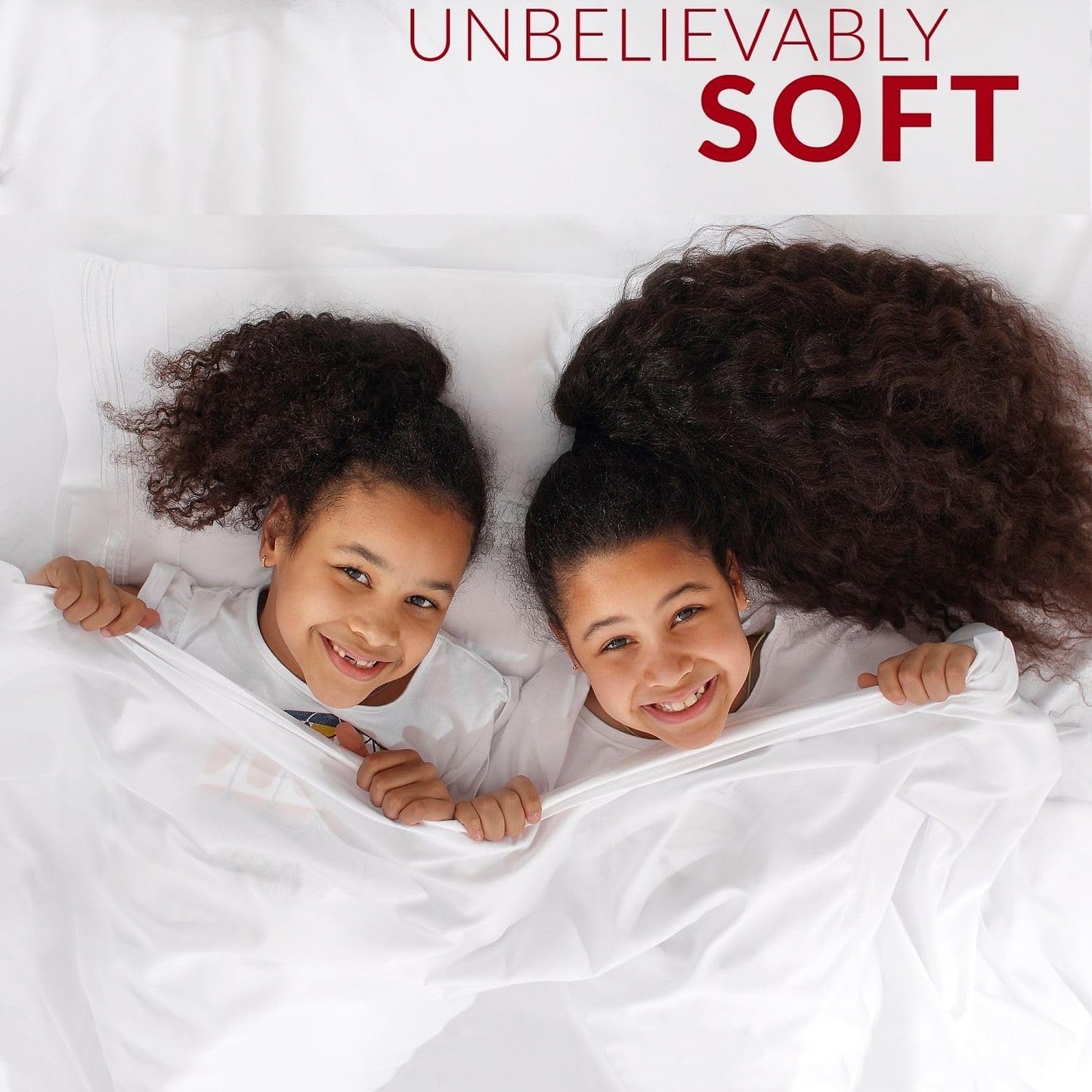 Mellanni Extra Deep Twin XL Sheets - 3 PC Iconic Collection Bedding - Hotel Luxury, Ultra Soft, Cooling Bed Sheets - Wrinkle, Fade, Stain Resistant (Twin Extra Long, White)