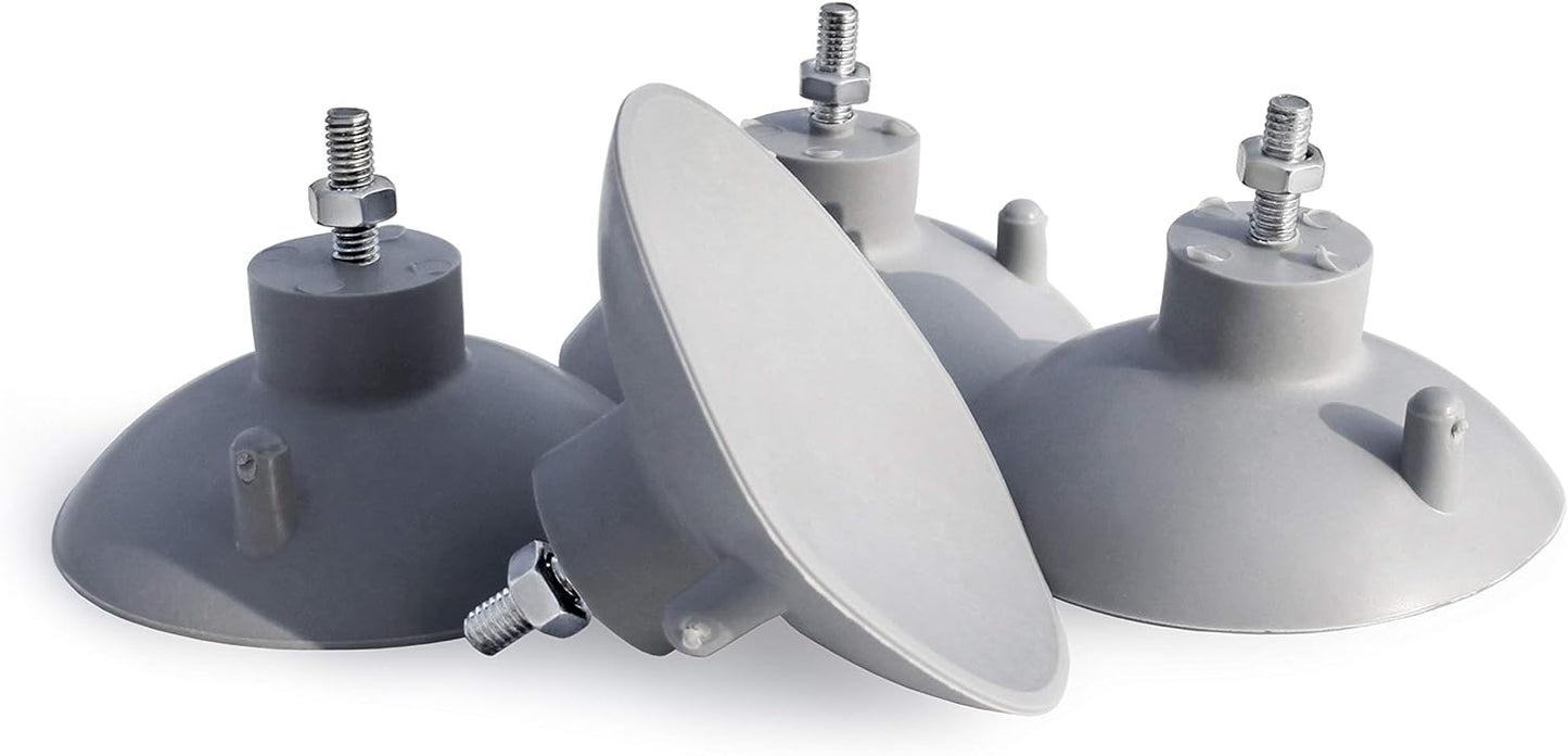 New Star Foodservice 39665 Suction Cup Feet for Industrial Commercial French Fry Cutter, Set of 4