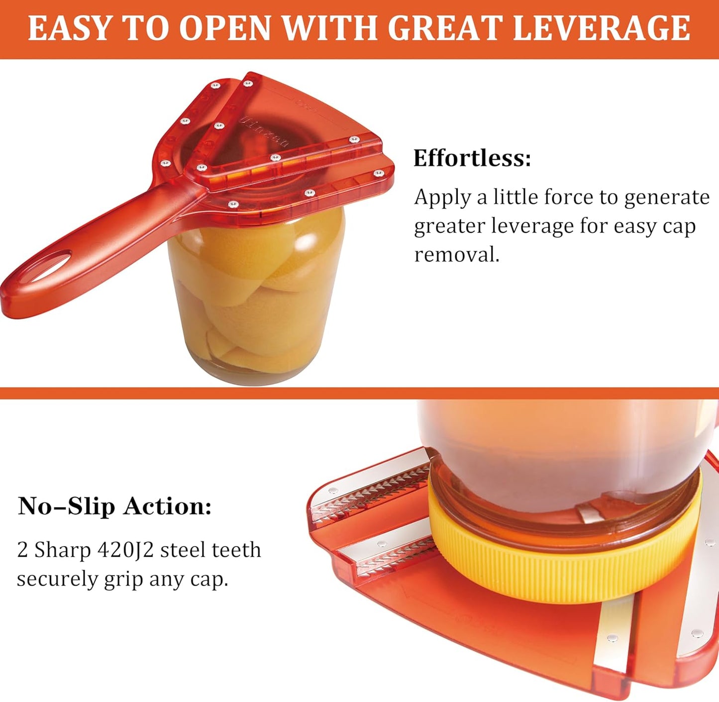 Jar Opener for Weak Hand & Seniors with Arthritis,Easy Twist Off Bottle Caps,Patent | Unique Kitchen Gadgets, Christmas Gifts for Elderly/Women/Men (Pink)